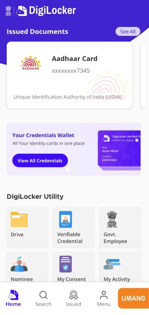 true id vcard